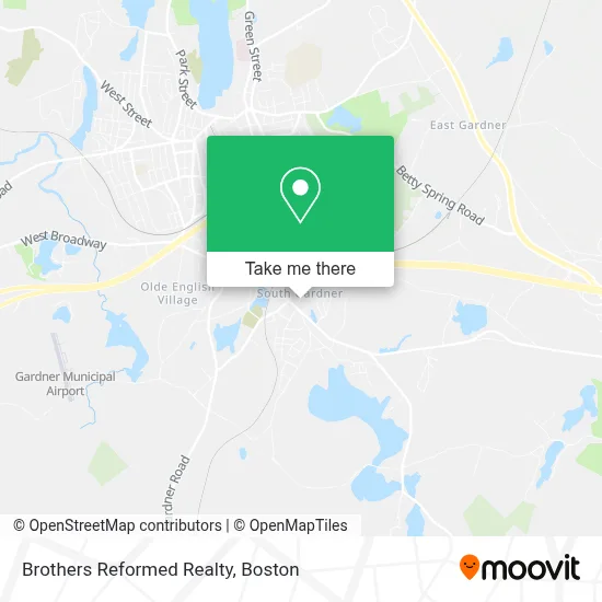 Brothers Reformed Realty map