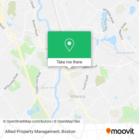 Allied Property Management map