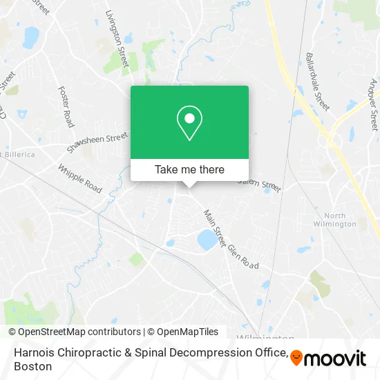 Harnois Chiropractic & Spinal Decompression Office map