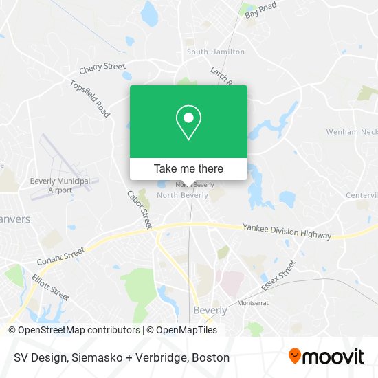 SV Design, Siemasko + Verbridge map