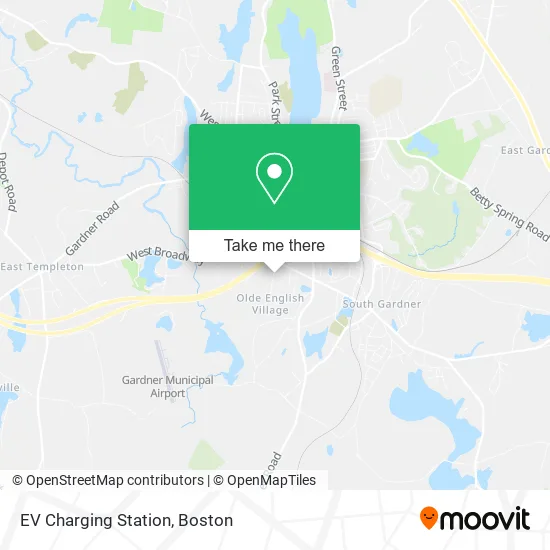 EV Charging Station map