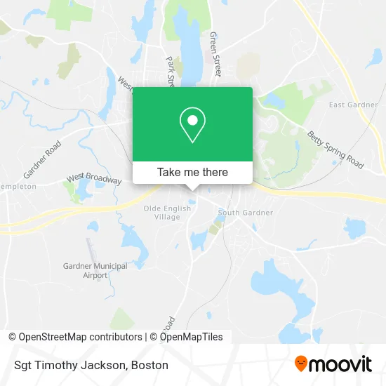Sgt Timothy Jackson map