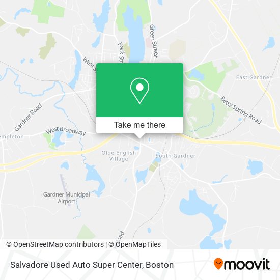 Salvadore Used Auto Super Center map