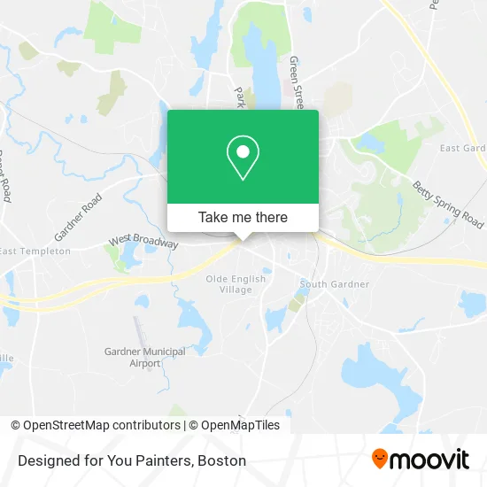 Designed for You Painters map
