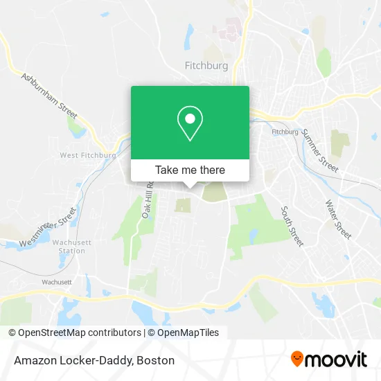 Amazon Locker-Daddy map