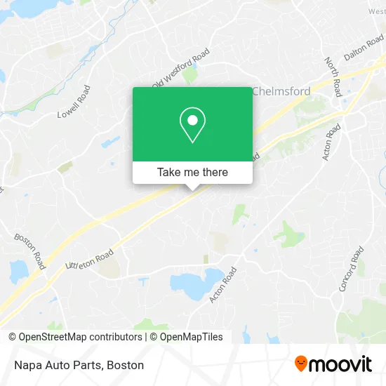 Napa Auto Parts map