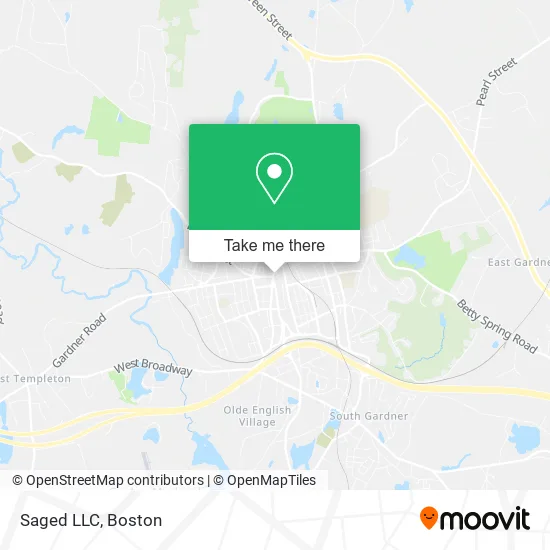 Saged LLC map