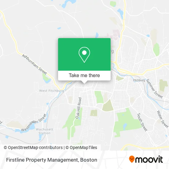 Firstline Property Management map