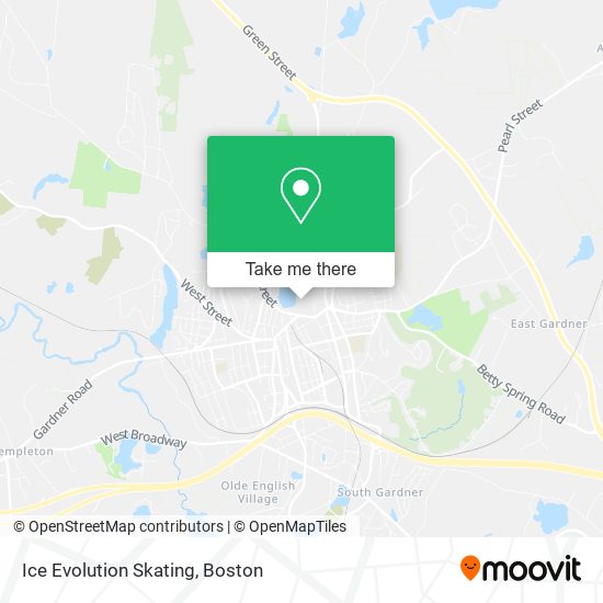 Ice Evolution Skating map