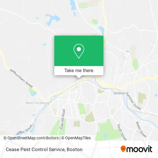 Cease Pest Control Service map