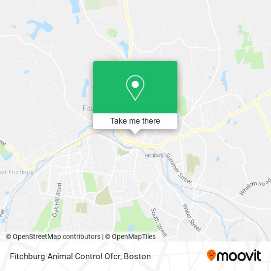 Mapa de Fitchburg Animal Control Ofcr