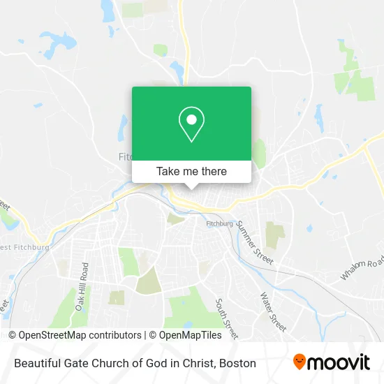 Beautiful Gate Church of God in Christ map