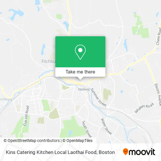 Kins Catering Kitchen Local Laothai Food map