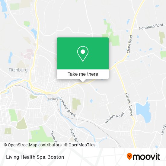 Mapa de Living Health Spa