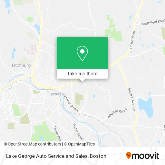 Lake George Auto Service and Sales map