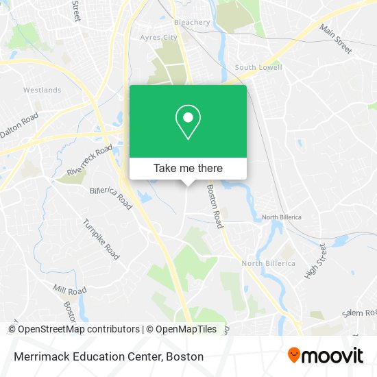 Merrimack Education Center map