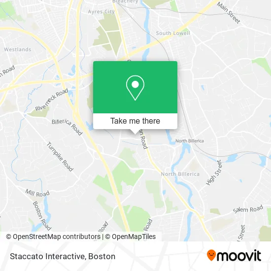 Staccato Interactive map