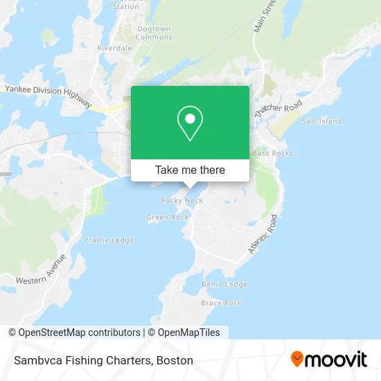 Sambvca Fishing Charters map