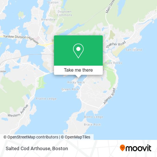 Salted Cod Arthouse map