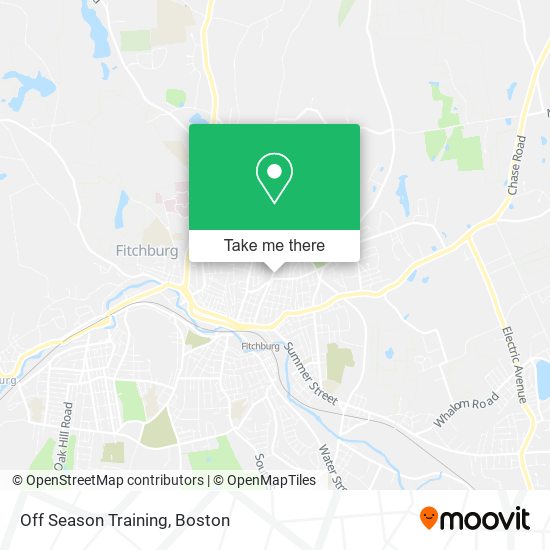 Mapa de Off Season Training