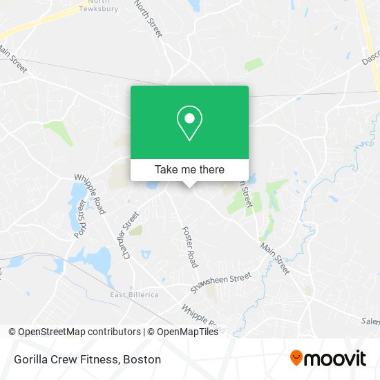 Mapa de Gorilla Crew Fitness