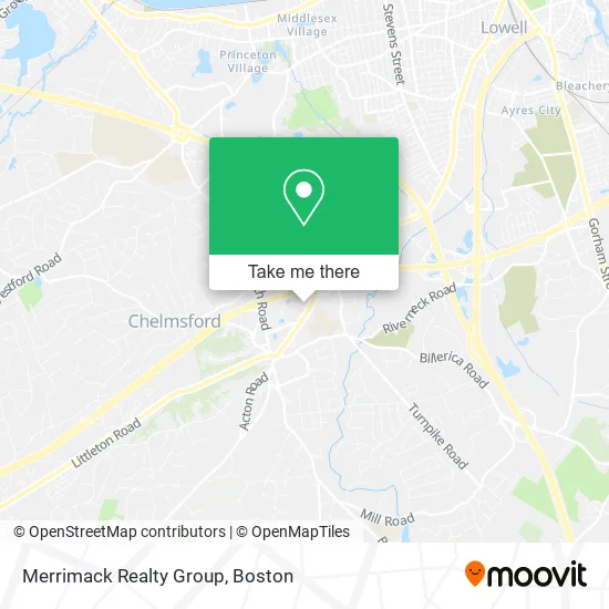 Merrimack Realty Group map