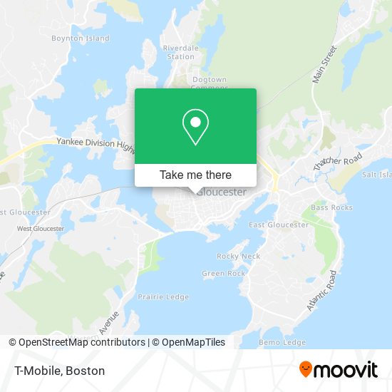 T-Mobile map