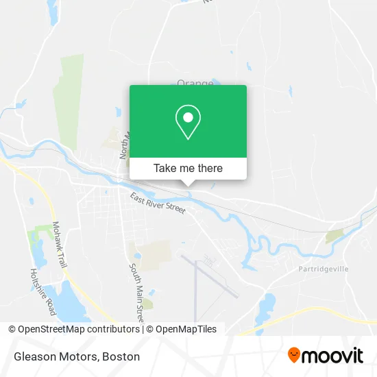 Gleason Motors map