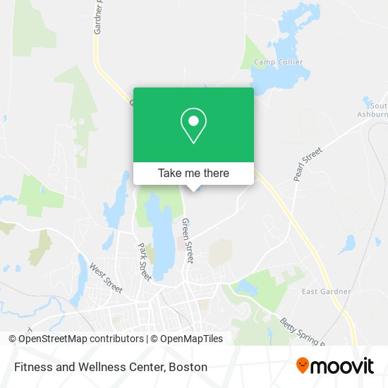 Fitness and Wellness Center map