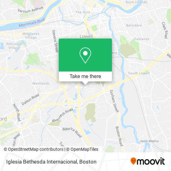 Iglesia Bethesda Internacional map