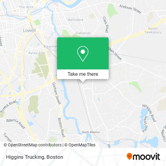 ¿Cómo llegar a Higgins Trucking en Boston en autobús, tren o metro?