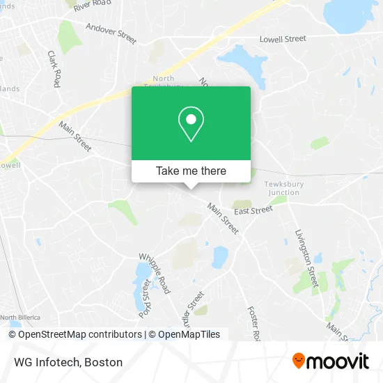 Mapa de WG Infotech