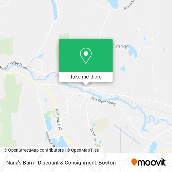 Nana's Barn - Discount & Consignment map