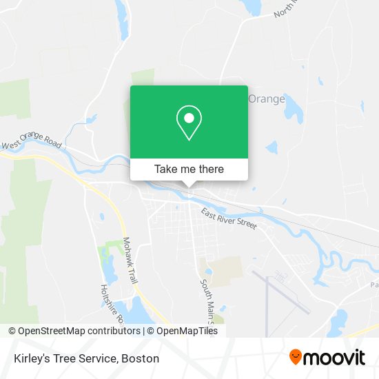 Mapa de Kirley's Tree Service