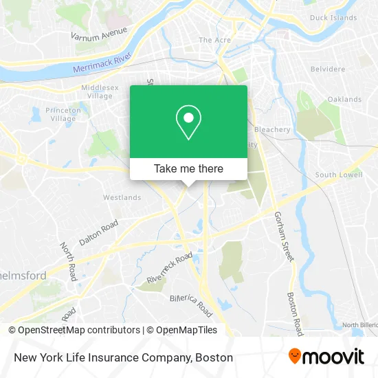 New York Life Insurance Company map
