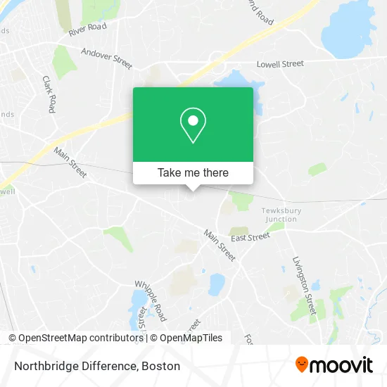 Northbridge Difference map