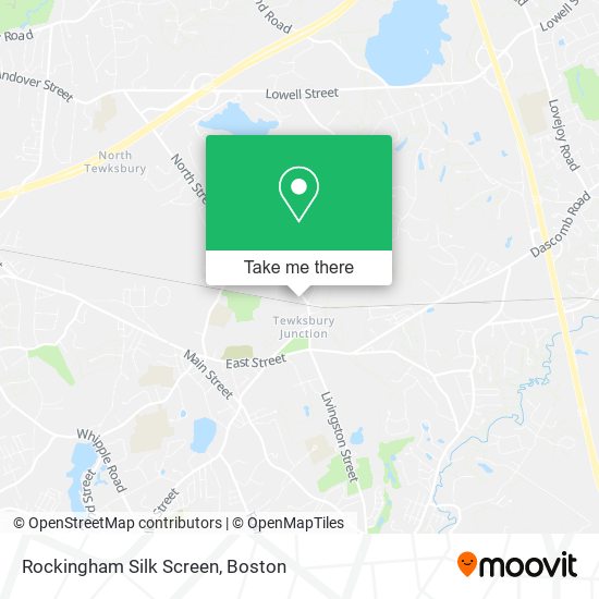 Rockingham Silk Screen map