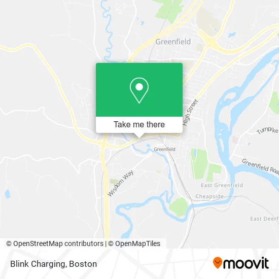 Blink Charging map