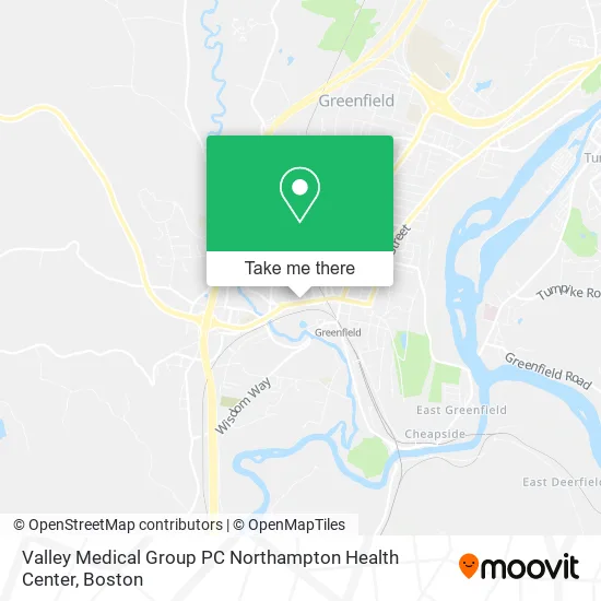 Valley Medical Group PC Northampton Health Center map