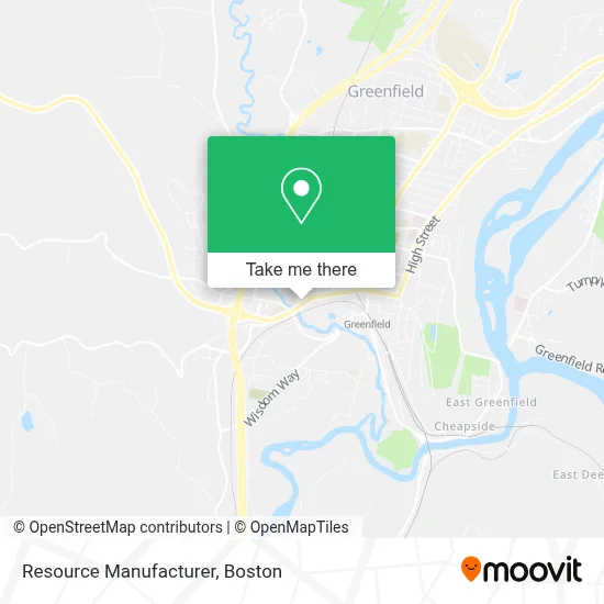 Resource Manufacturer map