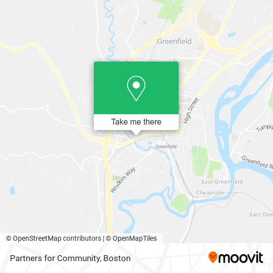 Partners for Community map