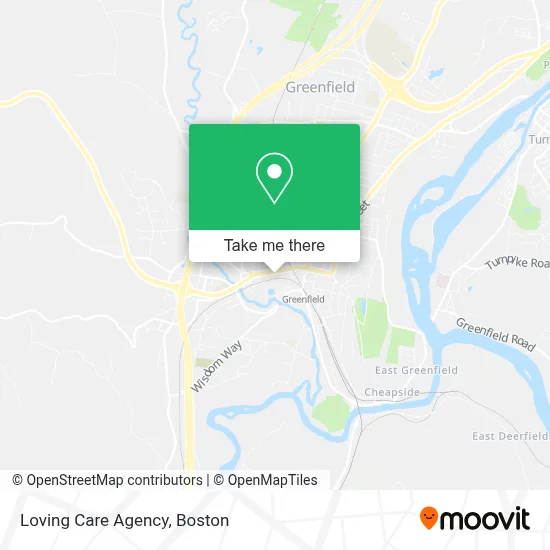 Loving Care Agency map