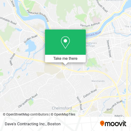 Dave's Contracting Inc. map