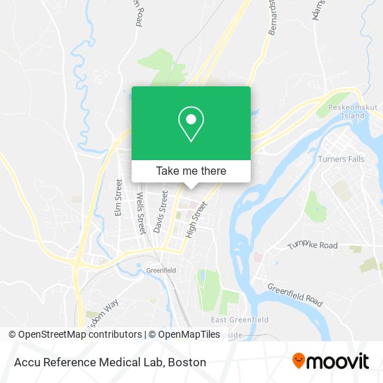 Accu Reference Medical Lab map