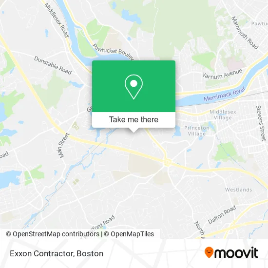 Exxon Contractor map