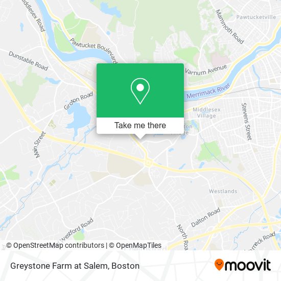 Greystone Farm at Salem map