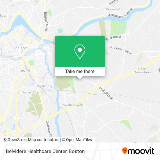 Mapa de Belvidere Healthcare Center