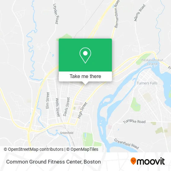 Common Ground Fitness Center map
