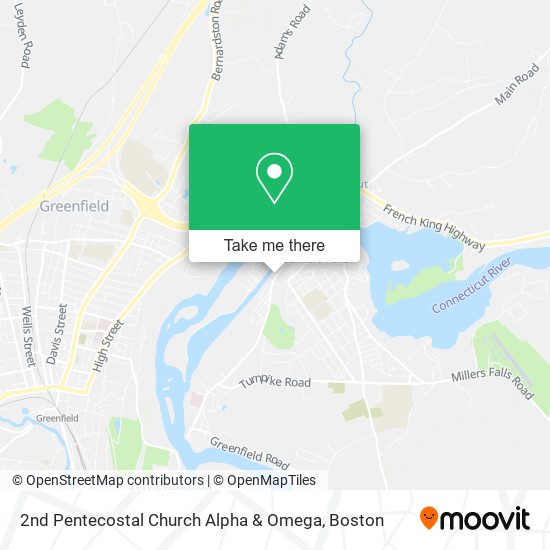 Mapa de 2nd Pentecostal Church Alpha & Omega