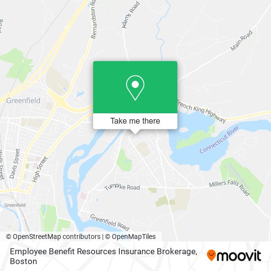 Employee Benefit Resources Insurance Brokerage map